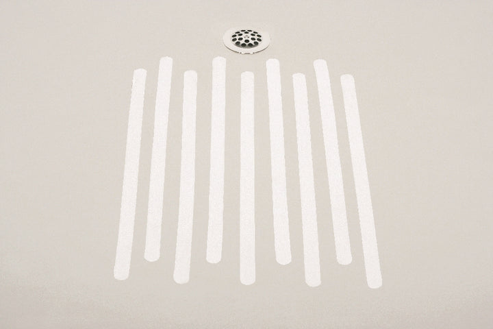 Image of SKILCRAFT® Peel-and-Stick Nonskid Tapes and Treads, Fine, Clear, 12" x 60' Roll