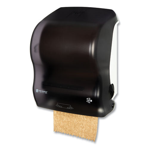 Image of San Jamar® T7400TBK Simplicity Mechanical Roll Towel Dispenser, 15.25 X 13 X 10.25, Black