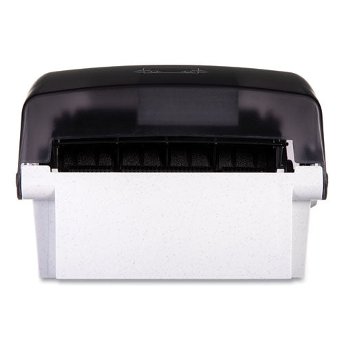 Image of San Jamar® T7400TBK Simplicity Mechanical Roll Towel Dispenser, 15.25 X 13 X 10.25, Black