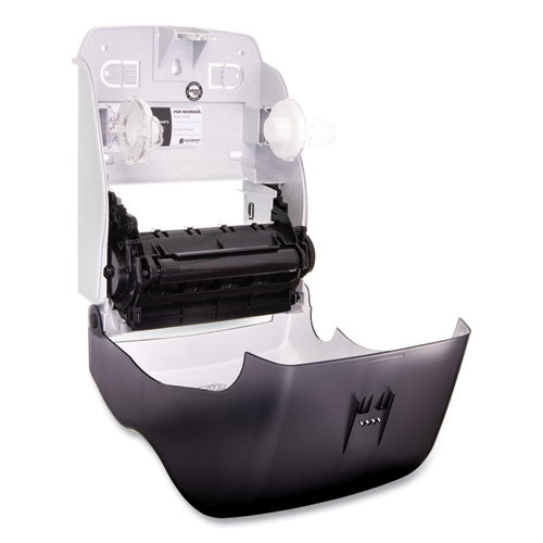 Image of San Jamar® T7400TBK Simplicity Mechanical Roll Towel Dispenser, 15.25 X 13 X 10.25, Black