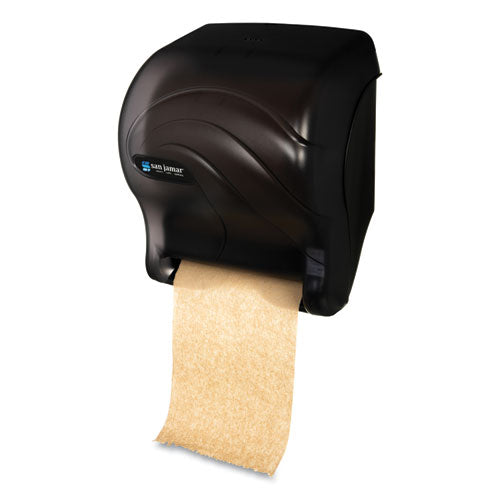 Image of San Jamar® T8090TBK Tear-N-Dry Essence Touchless Towel Dispenser, 11.75 X 9.13 X 14.44, Black Pearl