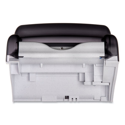 Image of San Jamar® T8400TBK Smart Essence Electronic Roll Towel Dispenser, 11.88 X 9.1 X 14.4, Black