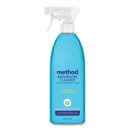 Image of Method® 369376 Tub And Tile Bathroom, Eucalyptus Mint, 28 Oz Spray Bottle