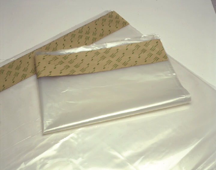 Image of Odor Barrier Waste Bags On Board, Transparent, 30" x 50"