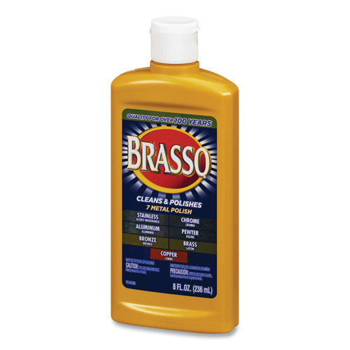 Image of BRASSO® 26600-89334 Metal Surface Polish, 8 Oz Bottle
