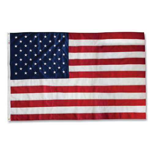 Image of Advantus MBE002220 All-Weather Outdoor U.S. Flag, 72" x 48", Heavyweight Nylon