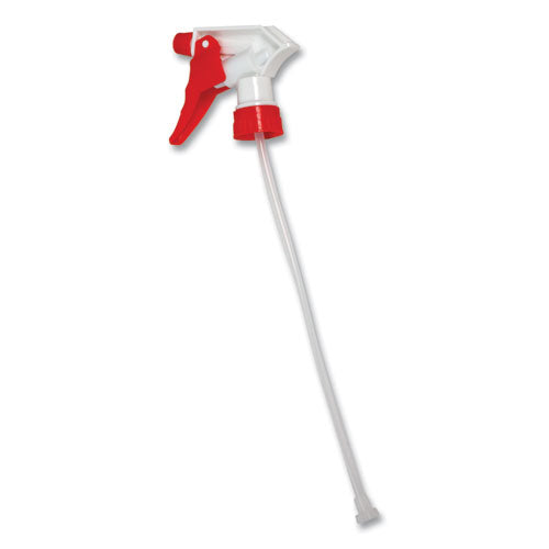 Image of Impact® 490624 SPRAY TRIGGER, 9.5" TUBE, FITS 32 OZ BOTTLES, RED/WHITE