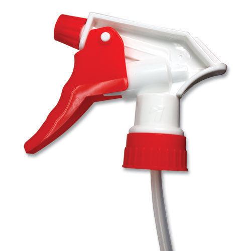 Image of Impact® 490624 SPRAY TRIGGER, 9.5" TUBE, FITS 32 OZ BOTTLES, RED/WHITE
