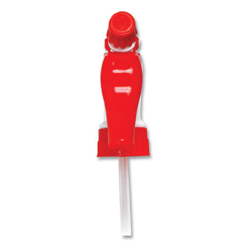 Image of Impact® 490624 SPRAY TRIGGER, 9.5" TUBE, FITS 32 OZ BOTTLES, RED/WHITE