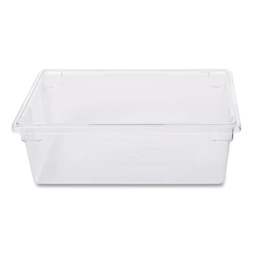 Image of Rubbermaid® Commercial FG330000CLR Food/Tote Boxes, 12.5 gal, 26 x 18 x 9, Clear, Plastic