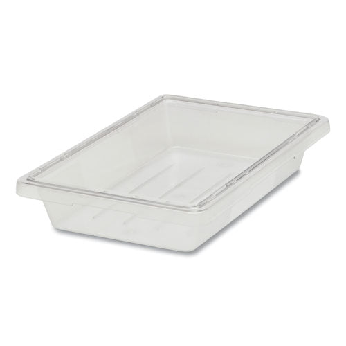 Image of Rubbermaid® Commercial FG330400CLR Food/Tote Boxes, 5 gal, 12 x 18 x 9, Clear, Plastic