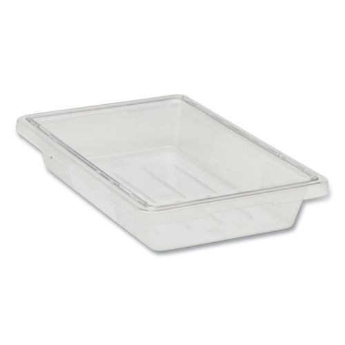 Image of Rubbermaid® Commercial FG330400CLR Food/Tote Boxes, 5 gal, 12 x 18 x 9, Clear, Plastic