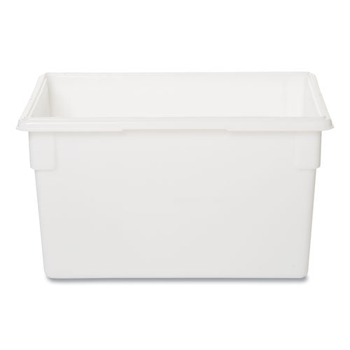Image of Rubbermaid® Commercial FG350100WHT Food/Tote Boxes, 21.5 gal, 26 x 18 x 15, White, Plastic