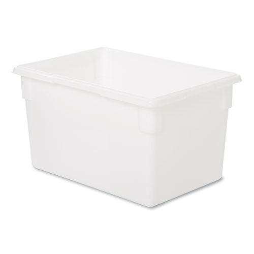 Image of Rubbermaid® Commercial FG350100WHT Food/Tote Boxes, 21.5 gal, 26 x 18 x 15, White, Plastic