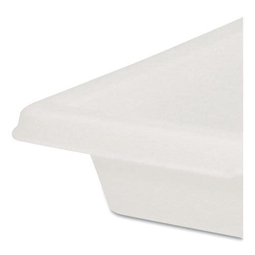 Image of Rubbermaid® Commercial FG350700WHT Food/Tote Boxes, 2 gal, 18 x 12 x 3.5, White, Plastic