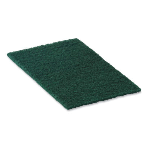 Image of Americo® 510114 90-96 Medium Duty Hand Cleaning Pad, 6" x 9", Green, 60/Carton