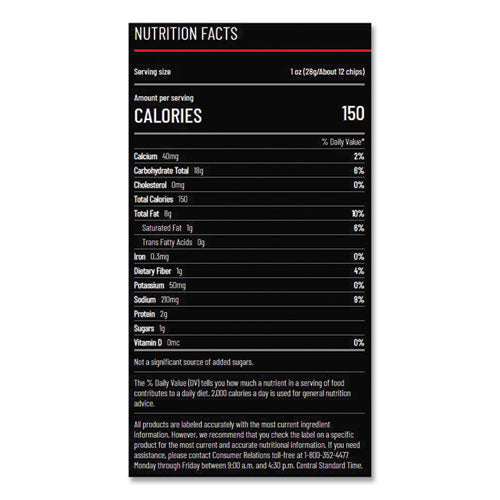 Image of Doritos® FRI44375 Nacho Cheese Tortilla Chips, 1.75 Oz Bag, 64/carton