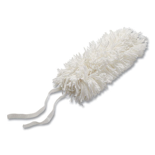 Image of Rubbermaid® Commercial FGT19900WH00 Replacement Head For Hauser Plus Antimicrobial Overhead Duster