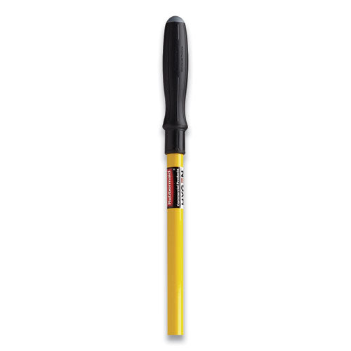 Image of Rubbermaid® Commercial HYGEN FGQ75000YL00 HYGEN Quick-Connect Handle, 58", Yellow