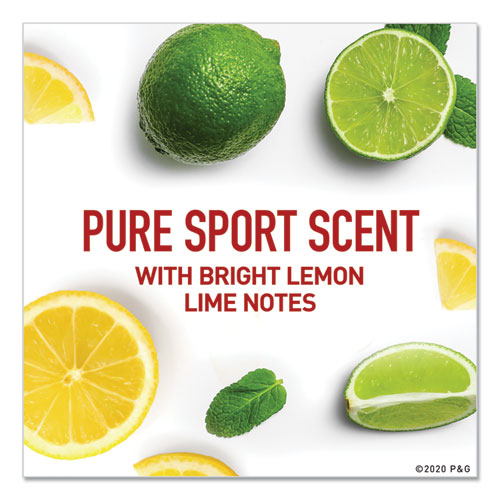 Image of Old Spice® 00162 High Endurance Anti-Perspirant and Deodorant, Pure Sport Scent, 0.5 oz Stick, 24/Carton