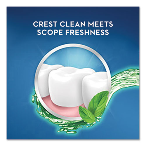 Image of Crest® 97506 Plus Scope Rinse, Classic Mint Flavor, 36 mL Bottle, 180/Carton