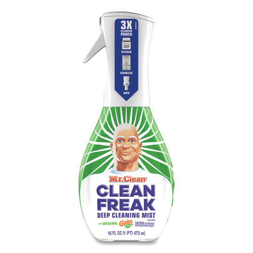 Image of Mr. Clean® 79127 Clean Freak Deep Cleaning Mist Multi-Surface Spray, Gain Original, 16 Oz Spray Bottle