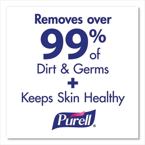 Image of PURELL® 9021-1M Premoistened Sanitizing Hand Wipes, Individually Wrapped, 5 x 7, Unscented, White, 1,000/Carton