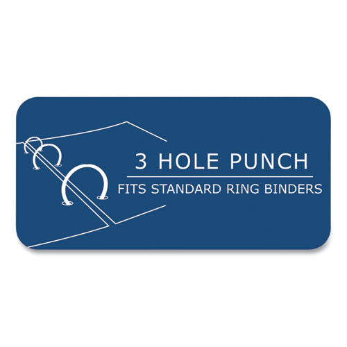 Image of Roaring Spring® 83911 Notebook Filler Paper, 3-Hole, 8.5 X 11, College Rule, 100/pack