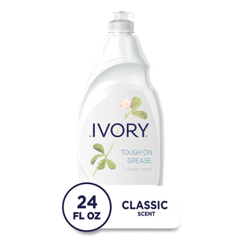 Image of Ivory® 25574 Dish Detergent, Classic Scent, 24 Oz Bottle, 10/carton