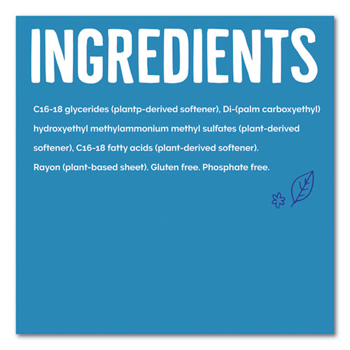 Image of Seventh GenerationÂ® Natural Fabric Softener Sheets, Unscented, 80 Sheets/box, 4/carton
