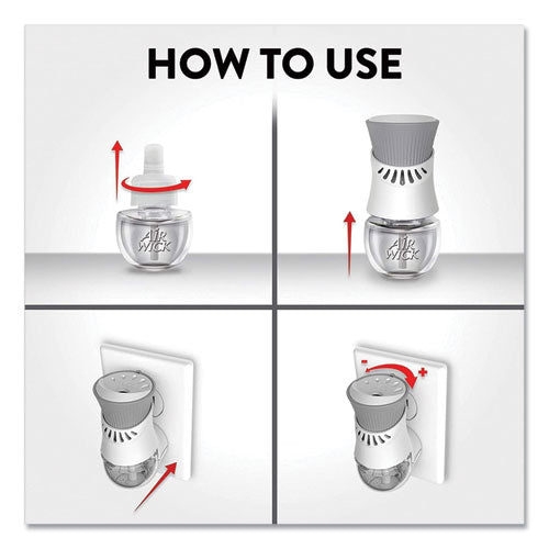 Image of Air Wick® 62338-78473 Scented Oil Refill, Lavender and Chamomile, 0.67 oz, 2/Pack, 6 Packs/Carton