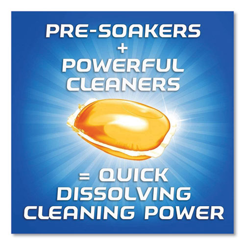 Image of FINISH® 51700-81181 Dish Detergent Gelpacs, Orange Scent, 54/box