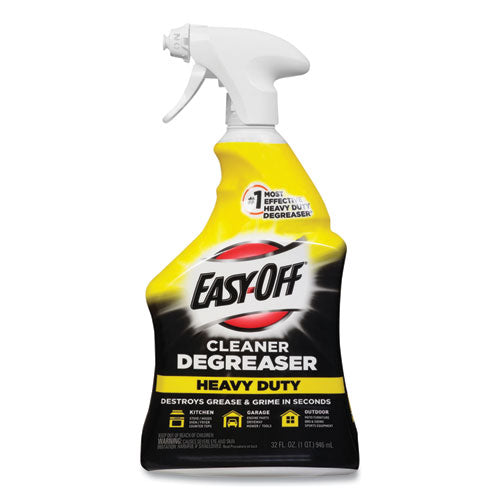 Image of EASY-OFF® 62338-99624 Heavy Duty Cleaner Degreaser, 32 Oz Spray Bottle