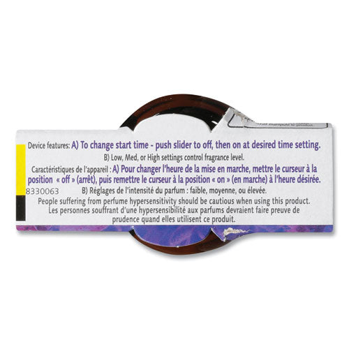 Image of Air Wick® 62338-98552 Essential Mist Refill, Lavender And Almond Blossom, 0.67 Oz Bottle, 6/carton