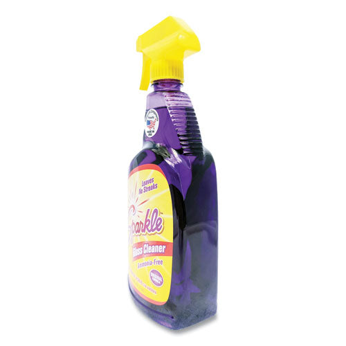Image of Sparkle 20345 Glass Cleaner, 33.8 Oz Spray Bottle