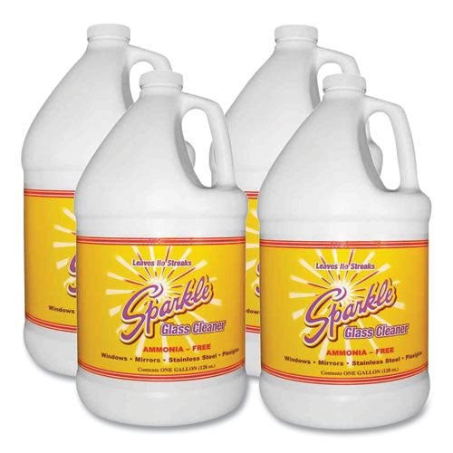 Image of Sparkle 20500 Glass Cleaner, 1 Gal Bottle Refill, 4/carton