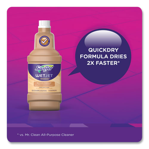 Image of Swiffer® 77133 Wetjet System Cleaning-Solution Refill, Blossom Breeze Scent, 1.25 L Bottle, 4/carton