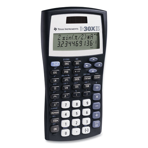 Image of Texas Instruments TI-30X-IIS Ti-30x Iis Scientific Calculator, 10-Digit Lcd, Black