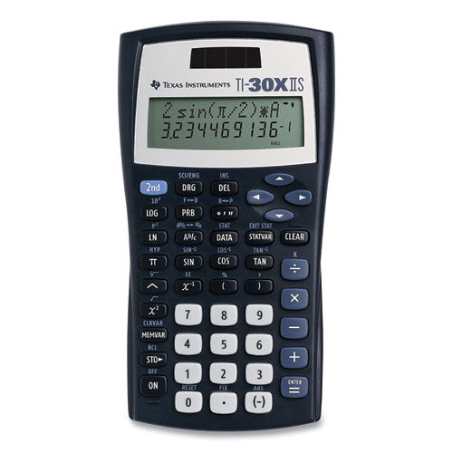 Image of Texas Instruments TI-30X-IIS Ti-30x Iis Scientific Calculator, 10-Digit Lcd, Black