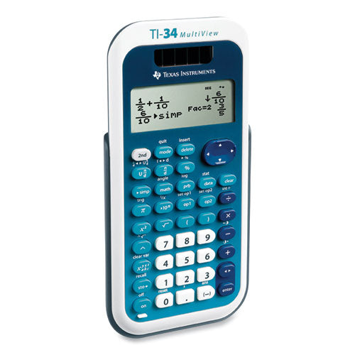 Image of Texas Instruments 34MV/TBL/1L1/A Ti-34 Multiview Scientific Calculator, 16-Digit Lcd