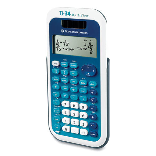 Image of Texas Instruments 34MV/TBL/1L1/A Ti-34 Multiview Scientific Calculator, 16-Digit Lcd