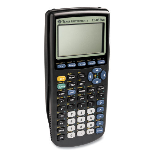Image of Texas Instruments 83PL/TBL/1L1/A Ti-83plus Programmable Graphing Calculator, 10-Digit Lcd