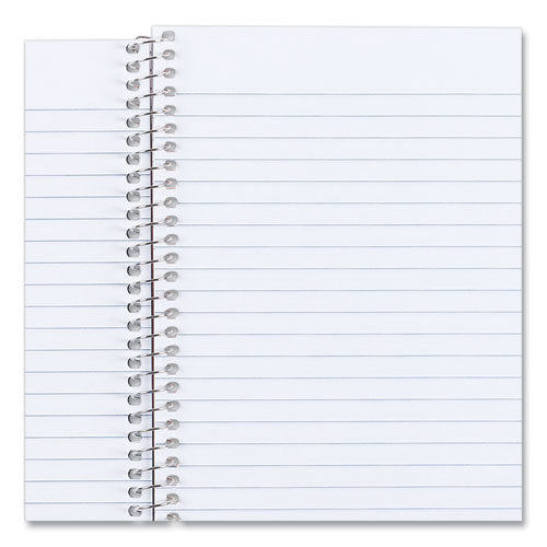 Image of National® 33502 Single-Subject Wirebound Notebooks, Medium/College Rule, Blue Kolor Kraft Front Cover, (80) 7.75 x 5 Sheets