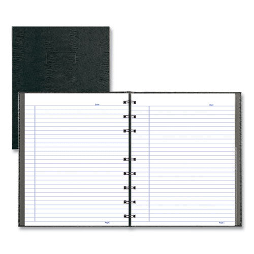 Image of Blueline® A7150.BLK NotePro Notebook, 1-Subject, Narrow Rule, Black Cover, (75) 9.25 x 7.25 Sheets