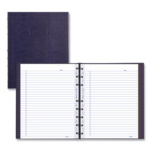 Image of BluelineÂ® MiracleBind Notebook, 1-Subject, Medium/College Rule, Purple Cover, (75) 9.25 x 7.25 Sheets