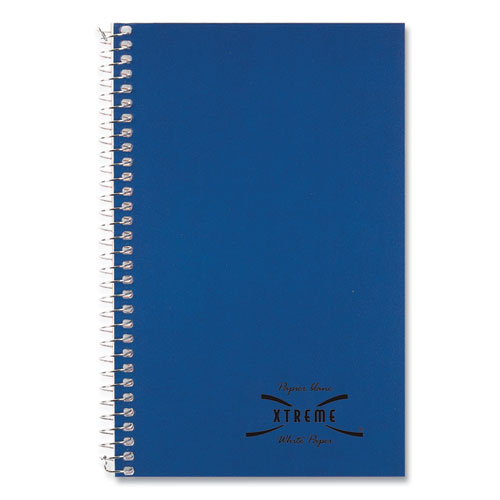 Image of National® 33502 Single-Subject Wirebound Notebooks, Medium/College Rule, Blue Kolor Kraft Front Cover, (80) 7.75 x 5 Sheets