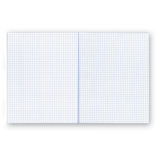 Image of National® 43475 Composition Book, Quadrille Rule (5 sq/in), Black Marble Cover, (80) 10 x 7.88 Sheets