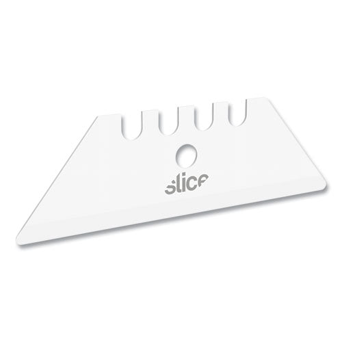 Image of slice® 10524 Safety Utility Knife Blades, Rounded Tip, Ceramic Zirconium Oxide, 2/pack