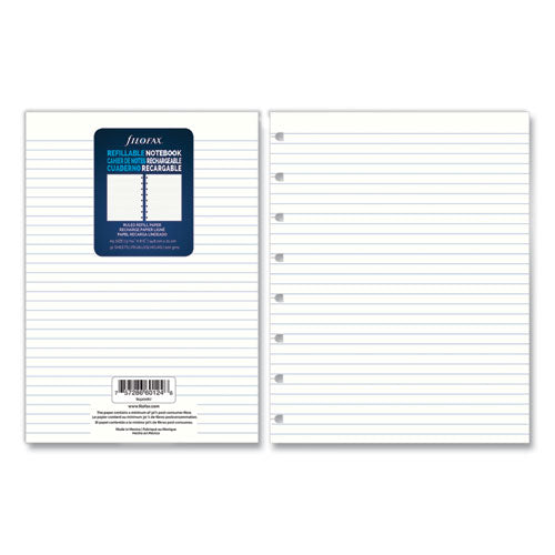 Image of FilofaxÂ® Notebook Refills, 8-Hole, 8.25 X 5.81, Narrow Rule, 32/pack