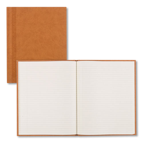 Image of Blueline® A8004 Da Vinci Notebook, 1-Subject, Medium/College Rule, Tan Cover, (75) 11 x 8.5 Sheets
